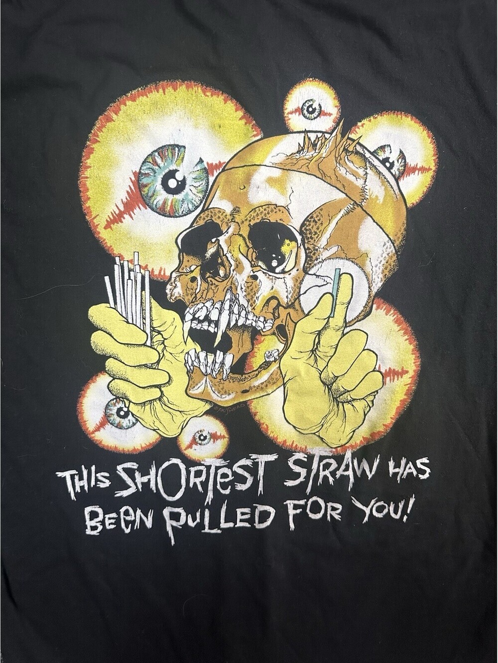Metallica Shortest Straw Band T Shirt XL Black Double Sided Graphic Tee